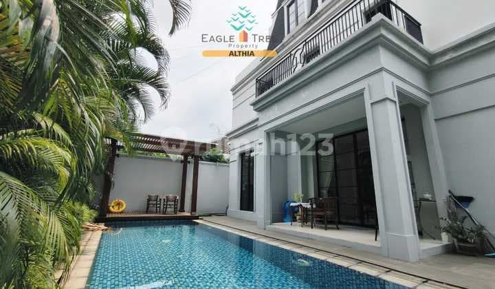 Rumah Mewah 3 Lantai Ada Private Pool Di Townhouse Kemang