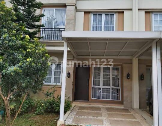 Rumah Bsd Murah 2 Lantai Bangunan Baru Semi Furnished