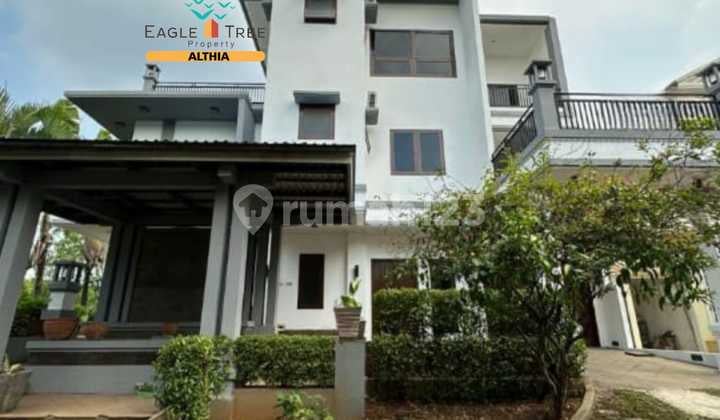 Rumah BSD 2 Lantai Privete Pool Posisi Hoek Dalam Cluster BSD