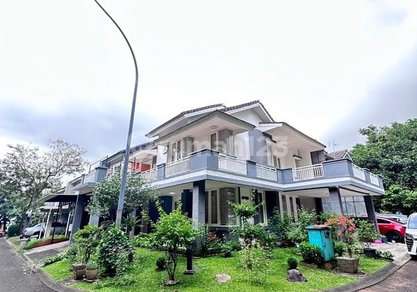 Rumah Hook 2 Lantai Rapi Siap Huni Dalam Cluster Nusaloka BSD