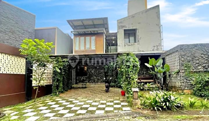 Rumah 2 Lantai Industrial Dalam Cluster Favorit Bintaro Jaya