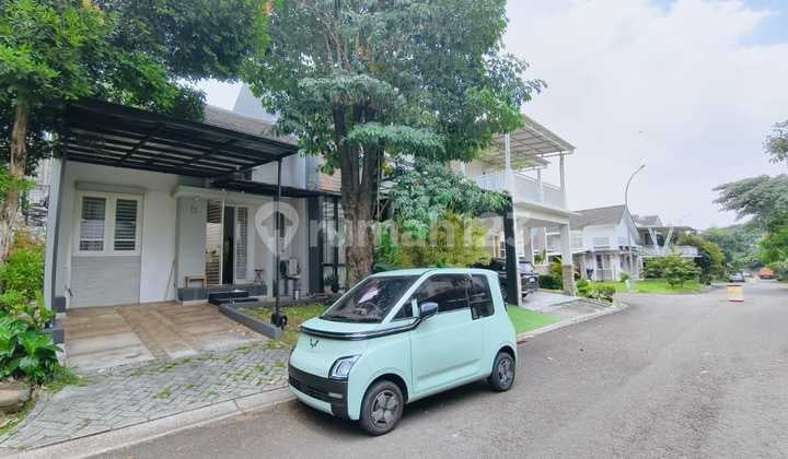 Rumah Full Furnish 1 Lantai Rapi Siap Huni Di Cluster Bsd