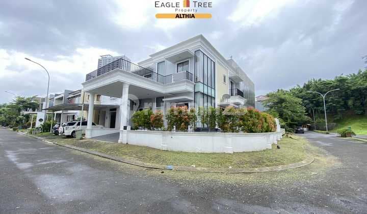 Jual Rumah Posisi Hoek Semi Furnish di Cluster BSD