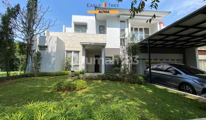 Jual Rumah Mewah 2 Lantai Furnish di Cluster Premium Bsd