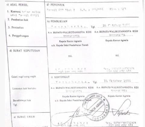 Jarang Ada Tanah Luas Lokasi Premiun Dalam Kota Jogja Dekat Kampus UGM