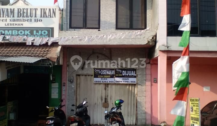 Ruko PCI Depan Puskses Cibeber Bisa Disewakan