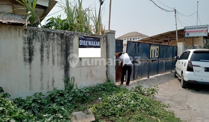 Tanah Plus Gudang Jalan Bojonegara Siap Ditempati