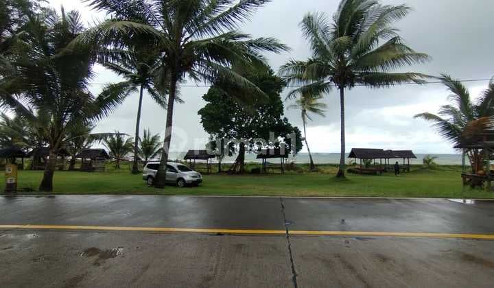 Tanah Jalan Utama Anyer Cinangka Tepi Pantai