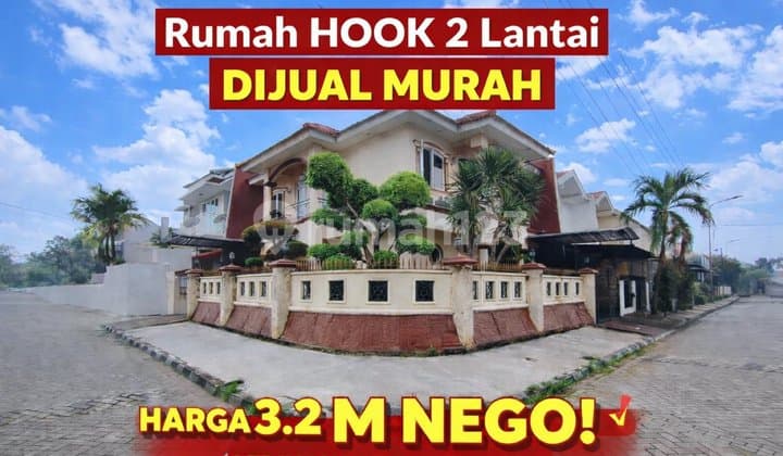 Rumah Hook bisa KPR di Metro Permata 1 Bebas Banjir Dekat Pintu Toll Karang Tengah
