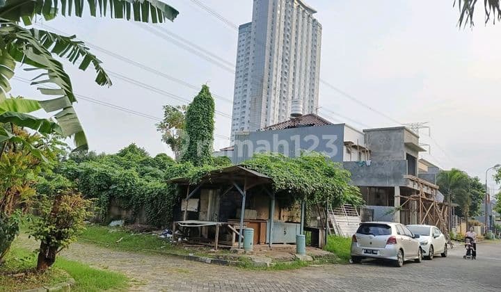 Tanah Hook 3 Kavling Siap Bangun di Metro Permata 1 Karang Tengah Ciledug