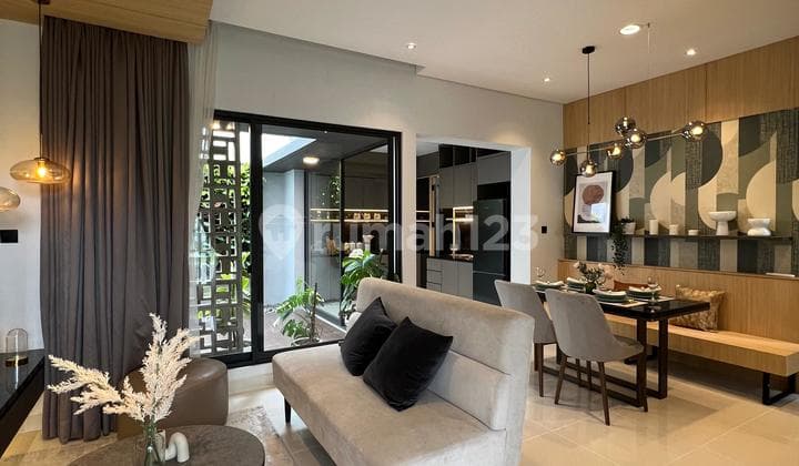 Rumah Bagus Unfurnished SHM di Summarecon Bandung Clsuter Genova Dekat Ke Al Jabar, Bandung