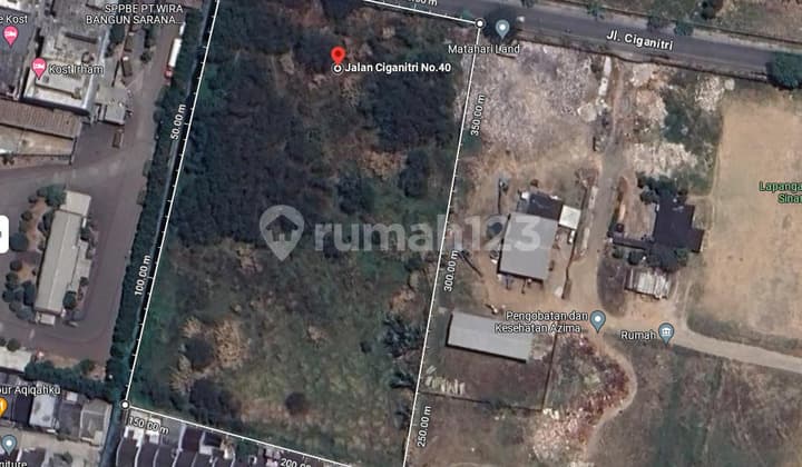 Kavling Hoki Mainroad Ciganitri