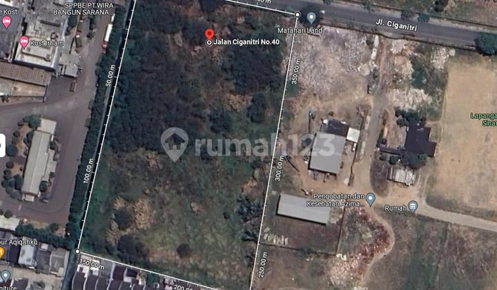 Kavling Hoki Mainroad Ciganitri