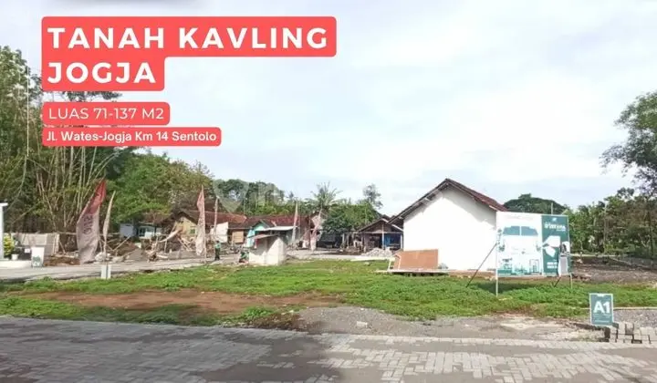 Tanah Murah Kulonprogo 20 Menit ke Kota Dalam Cluster