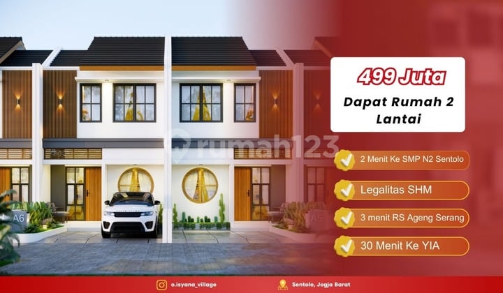 Investasi Rumah Dekat Kawasan Industri Sentolo, Unit Terbatas!