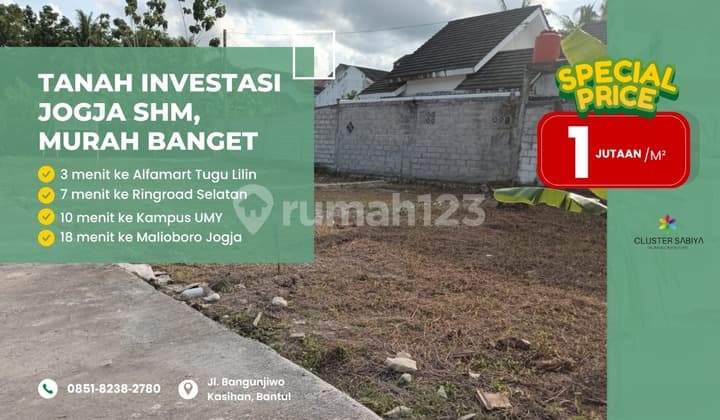 Tanah Samping Smk Muh Bangunjiwo Sertipikat Shm