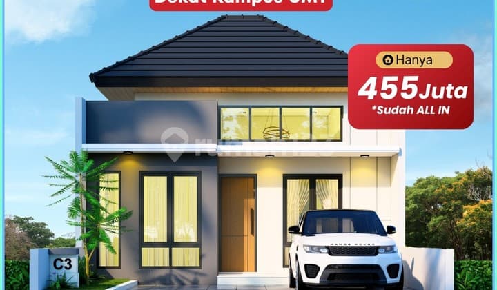For Sale SHM House in Yogyakarta, Inside Ambarketawang Gamping Cluster