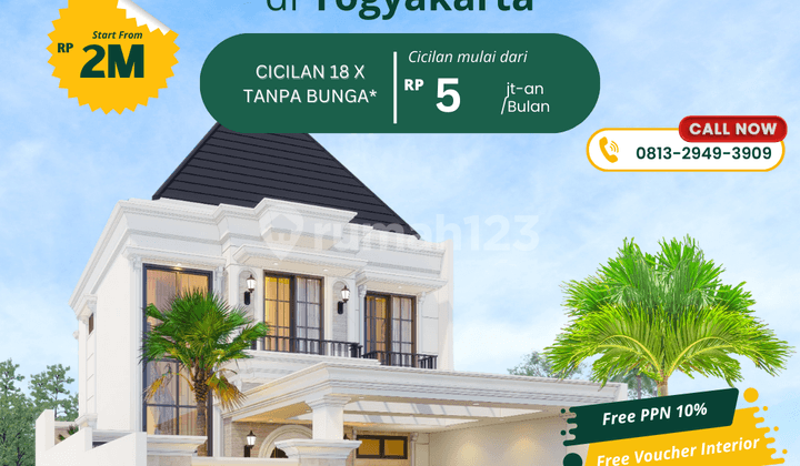 Bisa Kpr Rumah Super Mewah Jogja Dengan Private Pool