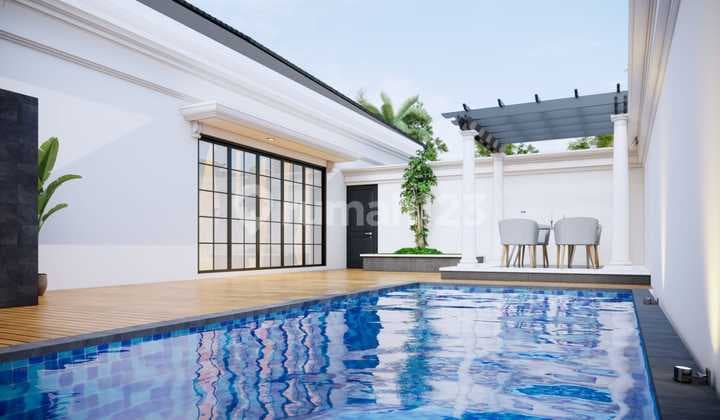 Villa Style Modern di Godean - Kolam Renang Pribadi, Fasilitas Lengkap & Lokasi Favorit