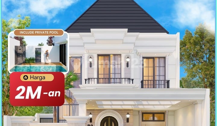 Rumah SHM Sleman Gamping Dalam Cluster Premium Fasilitas Lengkap