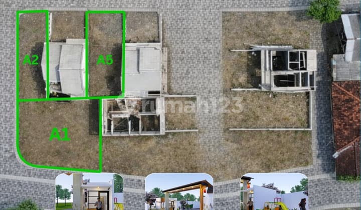 Tanah Murah Jogja Dalam Cluster One Gatem Sudah Terbentuk