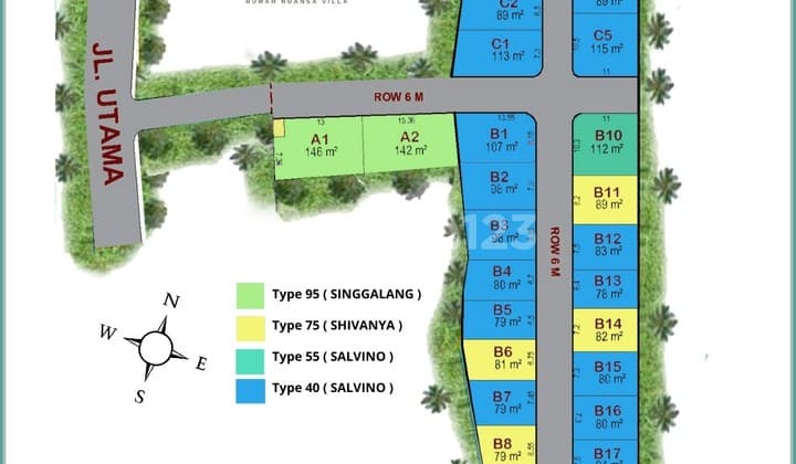 Western Yogyakarta Strategic Land Plot, Beautiful Villa-Style Environment, Ready to Build