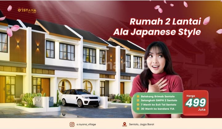 Rumah Siap Huni 3 Kamar di Sentolo, Lokasi Super Strategis