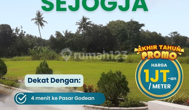 Tanah Murah Godean Harga Paling Dicari