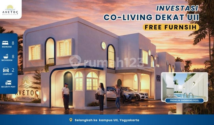 Kost Premium Area Kaliurang Jogja Utara - Dekat Uii, Mall, dan Pusat Kota