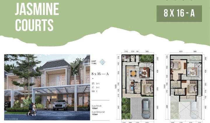 Rumah Baru Puri Galaxy Cluster Jasmine Courts Full Upgrade Marmer