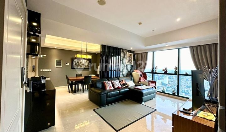 Sewa Apartment The Peak 2 BR Corner Lt 53 Furnish + Private Lift