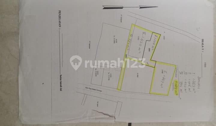 Jual Tanah Di Limusnunggal, Cileungsi, Bogor