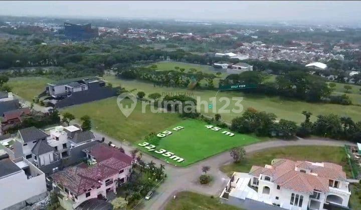Dijual Tanah Golf View Puncak Golf Citraland