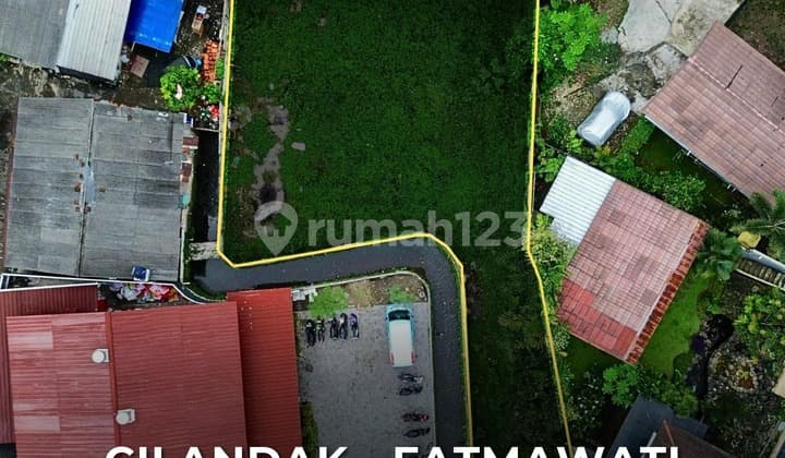 For Sale Kavling Siap Bangun Cocok untuk Kost, Hadap Selatan di Fatmawati