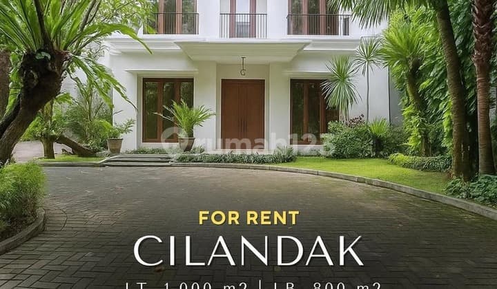 For Rent Modern Tropical Siap Huni Unfurnished & Halaman Luas