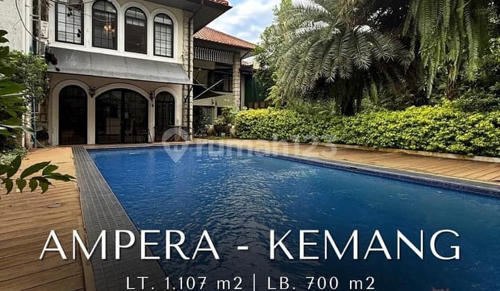 For Sale Luxury House Siap Huni Fully Furnished Di Ampera - Kemang