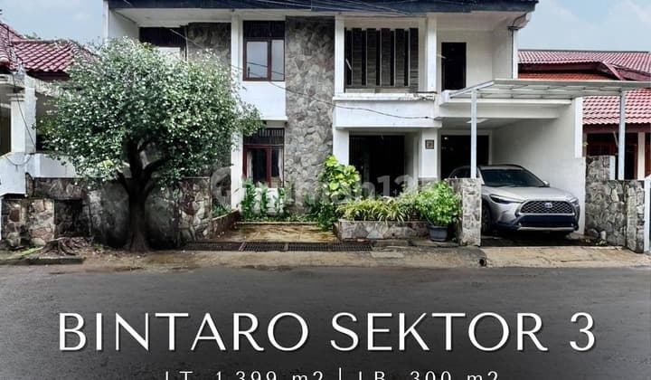 For Sale Rumah Siap Huni Hadap Barat, Halaman Belakang Luas