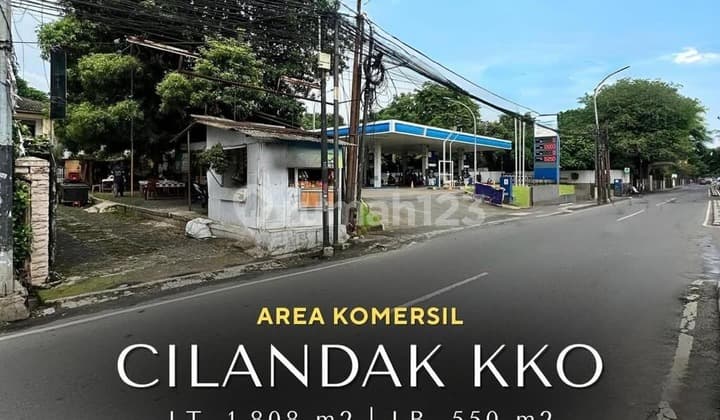 For Sale Hitung Tanah Area Komersil Cocok untuk Usaha - Cilandak Kko