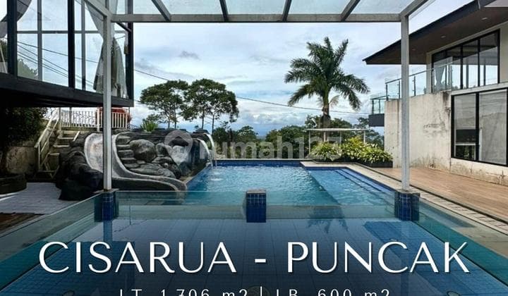 For Sale Villa 2 Lantai Halaman Luas & View Gunung