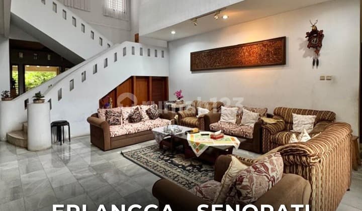 For Sale Rumah Dekat ke Scbd, Sudirman & Hadap Utara - Erlangga