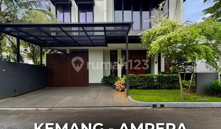 For Sale Rumah Dalam Cluster Semi Furnished, Private Lift di Ampera