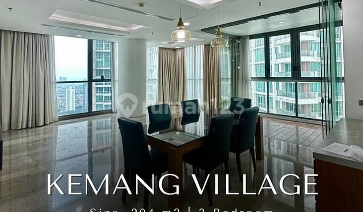 For Sale Kemang Village Tower Bloomington 3 BR Fully Furnished