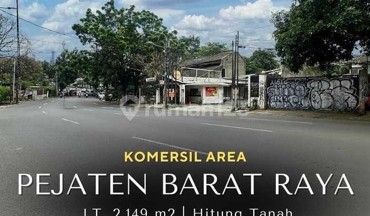 For Sale Komersil Area Cocok untuk Usaha, Kantor - Pejaten Barat