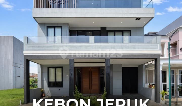 For Sale Modern Siap Huni Full Furnished, Dalam Komplek