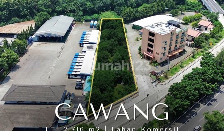 For Sale Lahan Komersil Dekat Ke Tol Dalam & Bebas Banjir