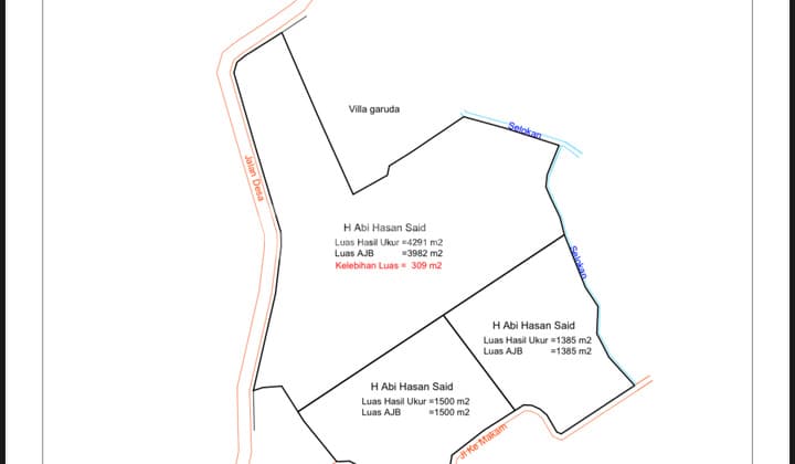 Tanah Luas & Murah Gadog Megamendung Bogor