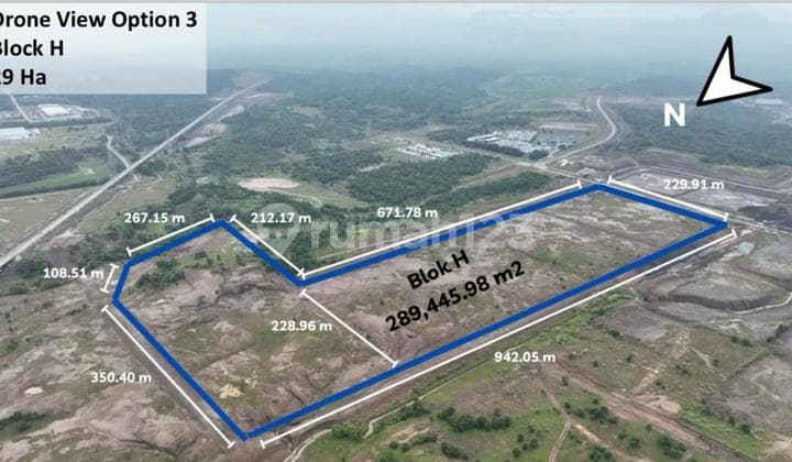 Dijual Tanah Industri Karawang Barat