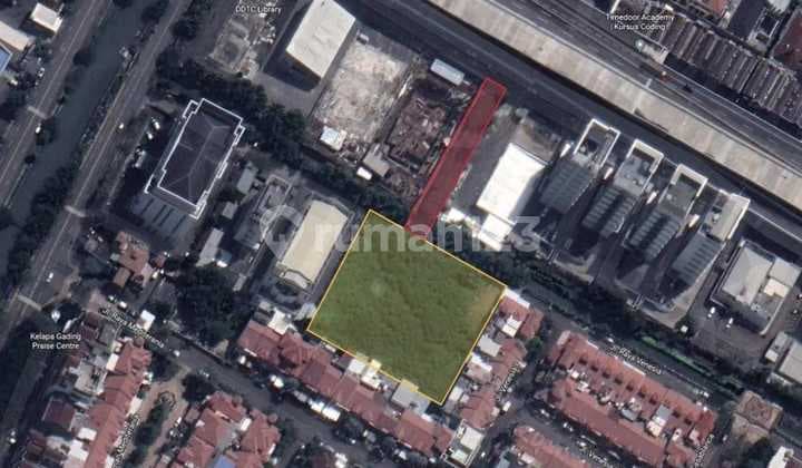 Dijual Tanah Komersil Kelapa Gading, Jakarta Utara