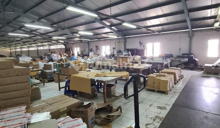Dijual Take Over Pabrik Percetakan di Kawasan Industri Tangerang