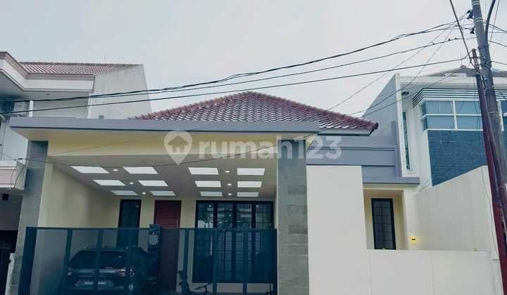 For Sale Fully Renovated House in Front of Melati Mas Garden Villa, South Tangerang (RT)
